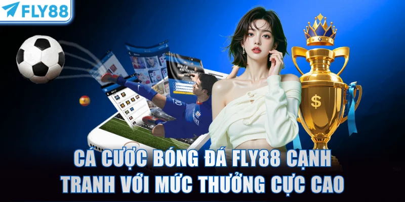 Cá cược bóng đá FLY88 cạnh tranh với mức thưởng cực cao