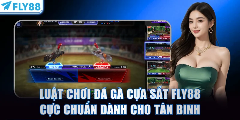 Đá gà cựa sắt FLY88