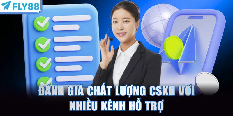 Đánh giá chất lượng CSKH với nhiều kênh hỗ trợ