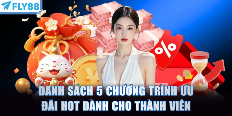 Danh sách 5 chương trình ưu đãi hot dành cho thành viên