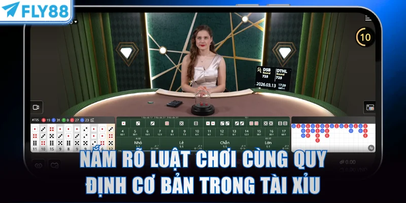 Nắm rõ luật chơi cùng quy định cơ bản trong Tài Xỉu